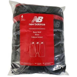 NEW BALANCE Performance Boxer Briefs 4-Pack Multi-Color Athletic size 3xl
